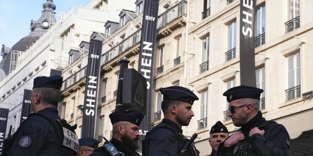 Shein opens first permanent store in Paris amid heavy police presence