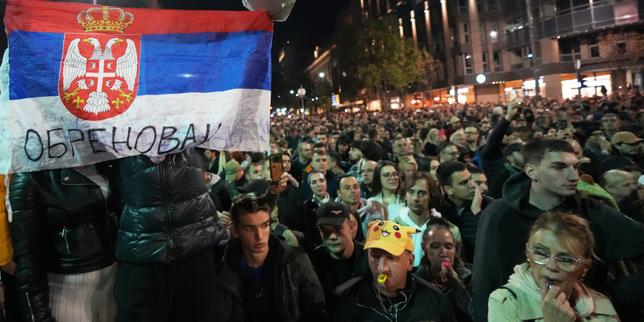 Serbia's student protest movement is caught in a nationalist trap