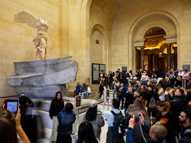 Au Musée du Louvre, à Paris, le 27 octobre 2025.