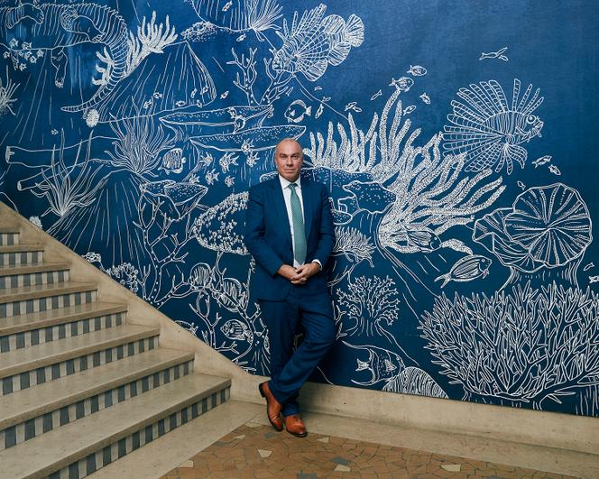 François Gemenne, au Palais de la Porte-Dorée, à Paris, le 4 novembre 2025.