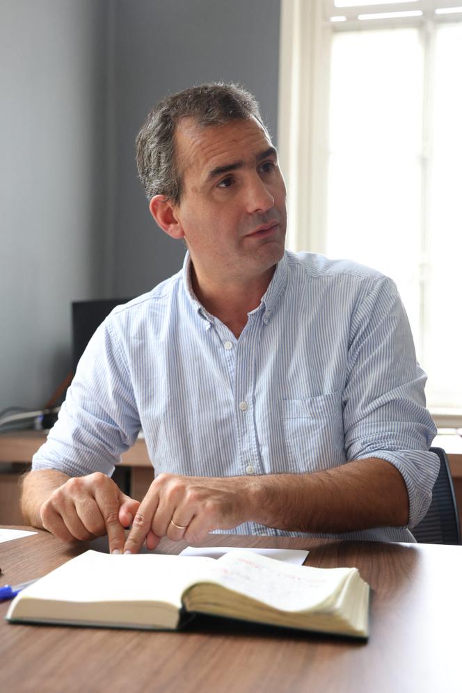 Guillaume Prévost, secrétaire général de l’enseignement catholique, à Paris, le 27 juillet 2025.