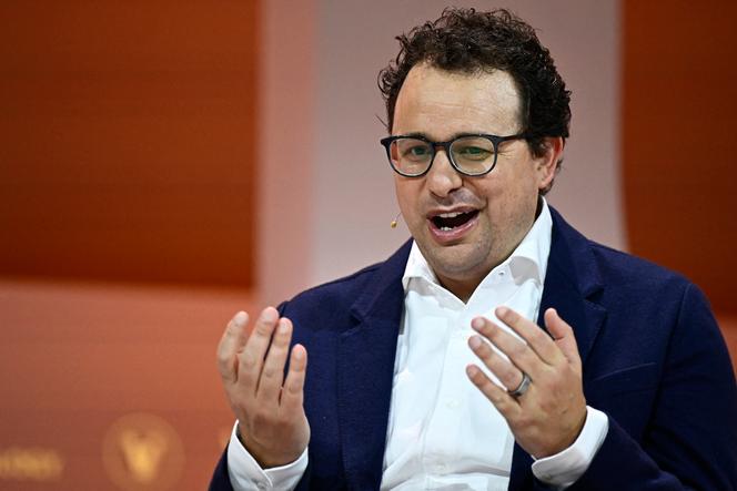 Le PDG d’Anthropic Dario Amodei, au salon Vivatech, à Paris, le 22 mai 2024.