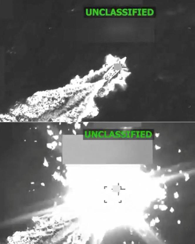 Capturas de pantalla de un vídeo que muestra 