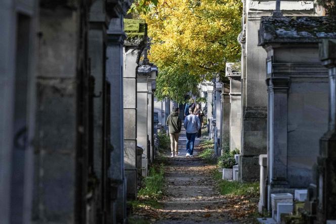 Le cimetière du Père-Lachaise, à Paris, le 12 octobre 2025.