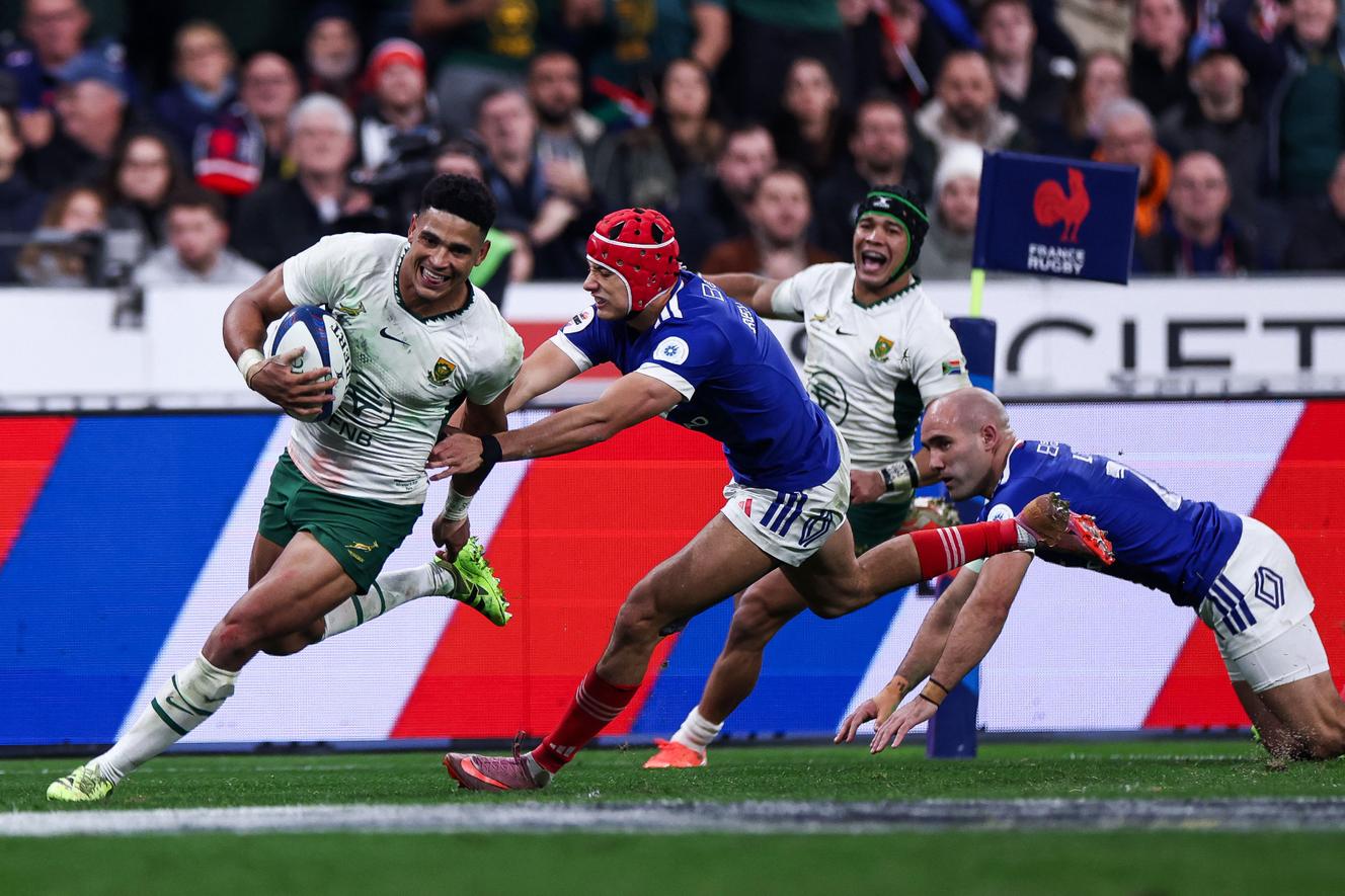 France - Afrique du Sud : comme à la maison, les Springboks imposent leur loi à un XV de France démuni