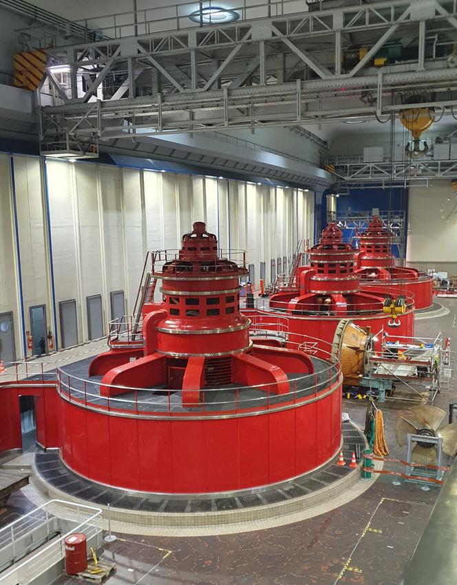 Barrage de Génissiat dans l'Ain, le 22 mai 2025.