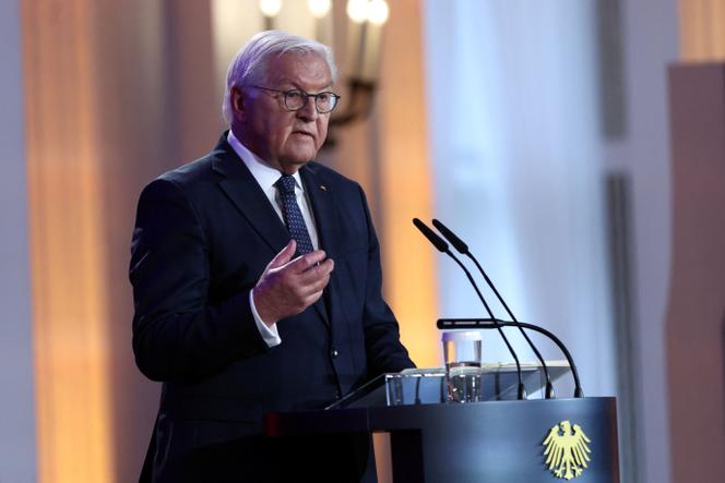 Le président allemand, Frank-Walter Steinmeier, à Berlin, le 9 novembre 2025.