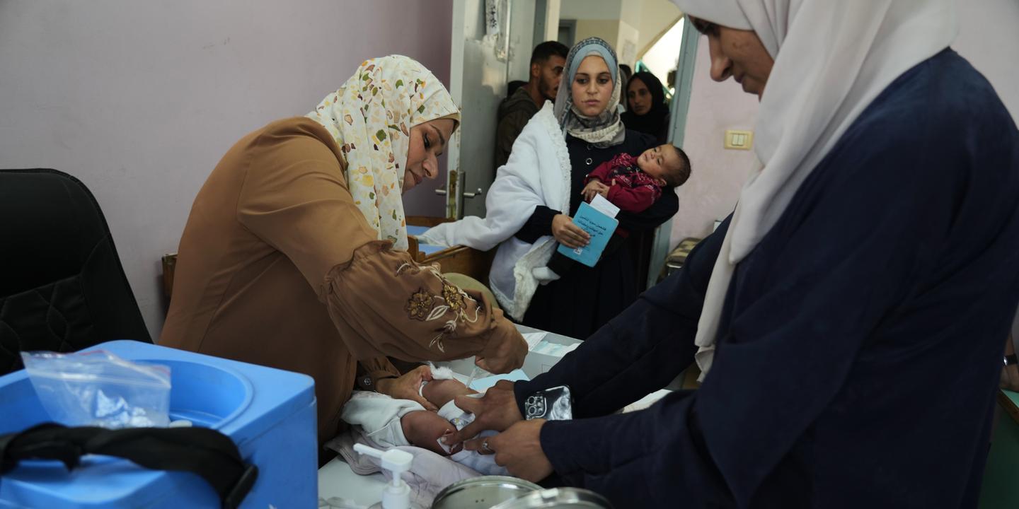 plus de 10 000 enfants ont été vaccinés depuis le 9 novembre, annonce l’OMS