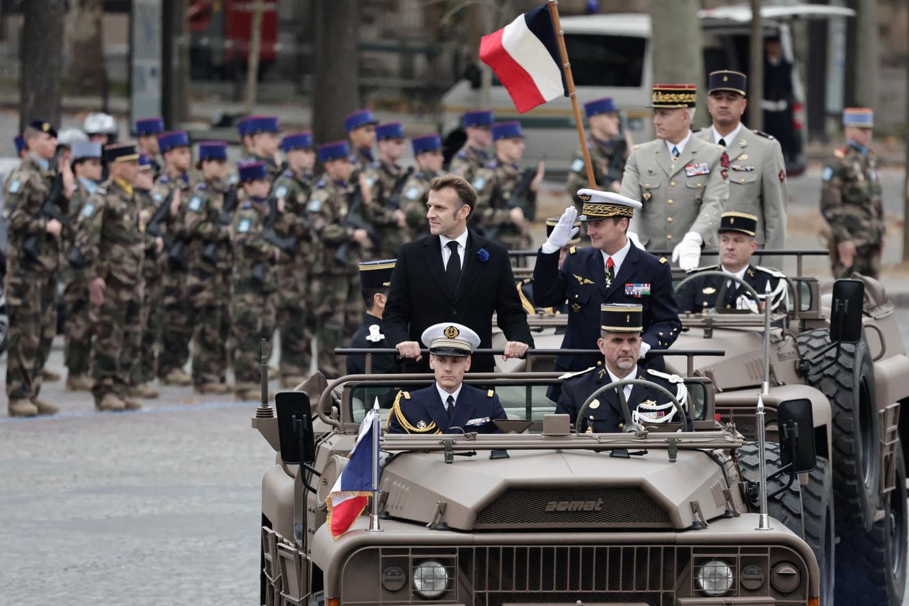 11-Novembre : Emmanuel Macron commémore le 107ᵉ anniversaire de l’Armistice de 1918