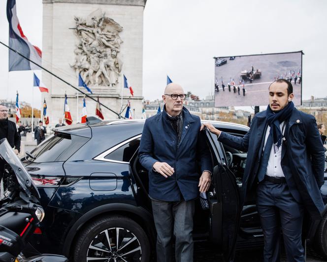 Economy Minister Roland Lescure in Paris on November 11, 2025.