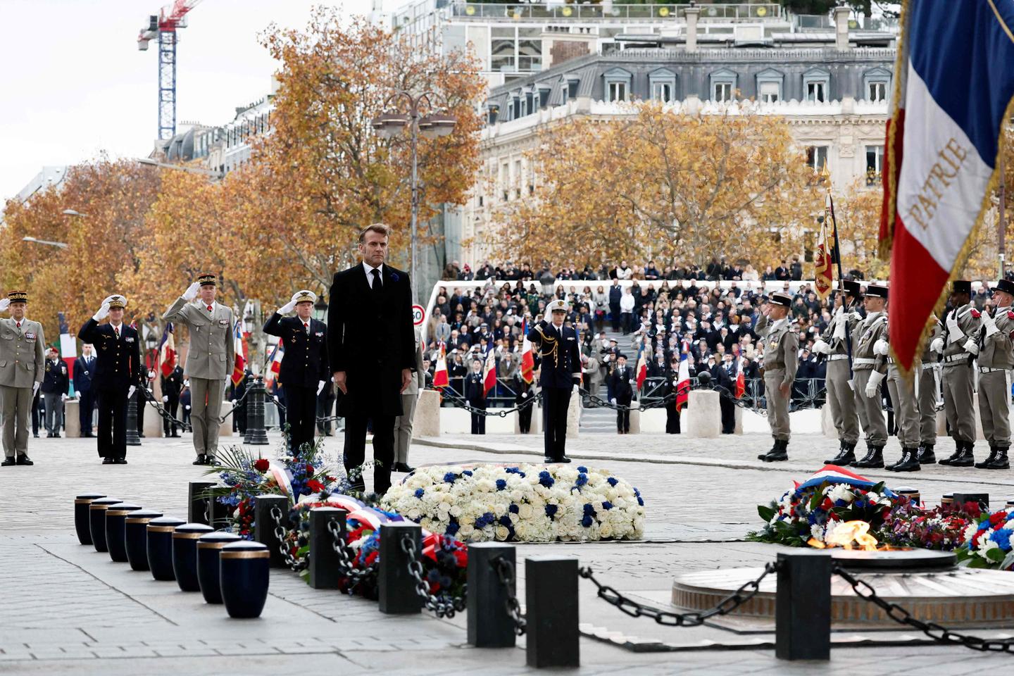 11-Novembre : ce qu’il faut retenir de la cérémonie, en images 11-Novembre : ce qu’il faut retenir de la cérémonie, en images