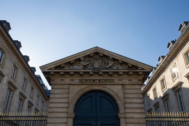 Le Collège de France, à Paris, le 1ᵉʳ février 2025.