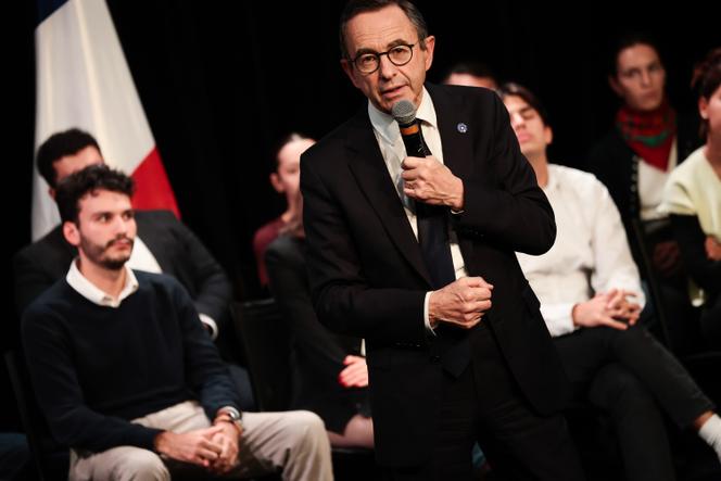 Bruno Retailleau, à Bry-sur-Marne (Val-de-Marne), le 6 novembre 2025.