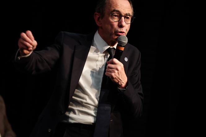 Bruno Retailleau, à Bry-sur-Marne (Val-de-Marne), le 6 novembre 2025.