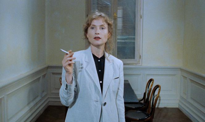Isabelle Huppert (« la Femme ») dans « Malina » (1991), de Werner Schroeter.
