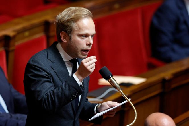 Le député (UDR, Hérault) Charles Alloncle, à l’Assemblée nationale, à Paris, le 10 juin 2025.