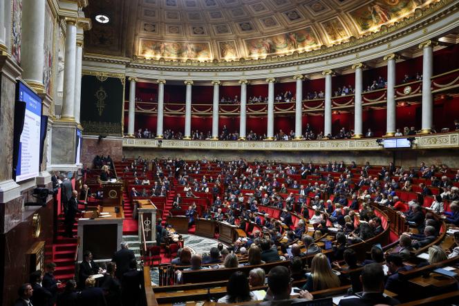 L’Assemblée nationale, à Paris, le 12 novembre 2025.