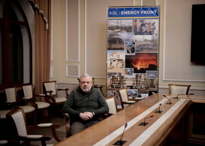 German Galushchenko, then Minister of Energy, in Kyiv, 15 March 2024.