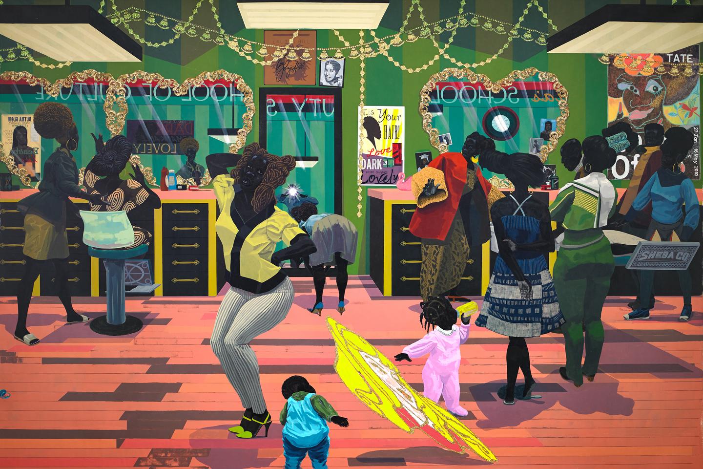 A Londres, l’exposition « The Histories » de Kerry James Marshall, peintre de l’histoire noire