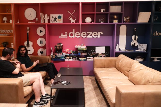Dans les locaux de Deezer France, à Paris, le 21 juin 2023.