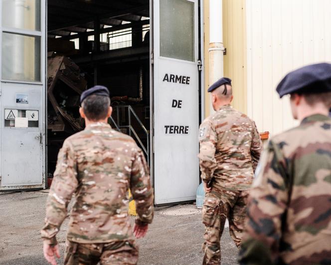 Au détachement du 6e régiment du matériel, à Gresswiller (Bas-Rhin), le 14 octobre 2025.