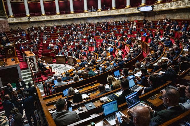 Lors de la suite de la discussion du projet de loi de financement de la sécurité sociale pour 2026, à l’Assemblée nationale, à Paris, le 12 novembre 2025.