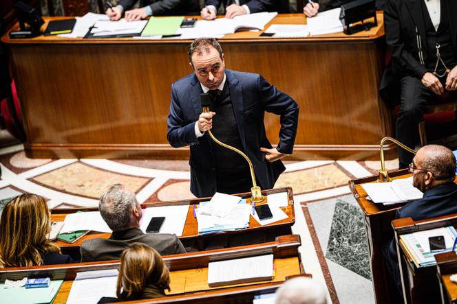Le premier ministre, Sébastien Lecornu, à l’Assemblée nationale, à Paris, le 12 novembre 2025.