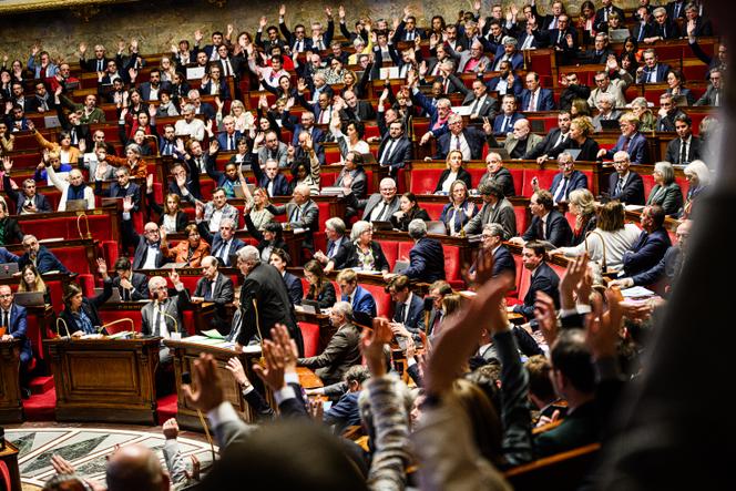 Lors de la discussion du projet de loi de financement de la Sécurité sociale pour 2026, à l’Assemblée nationale, à Paris, le 12 novembre 2025.