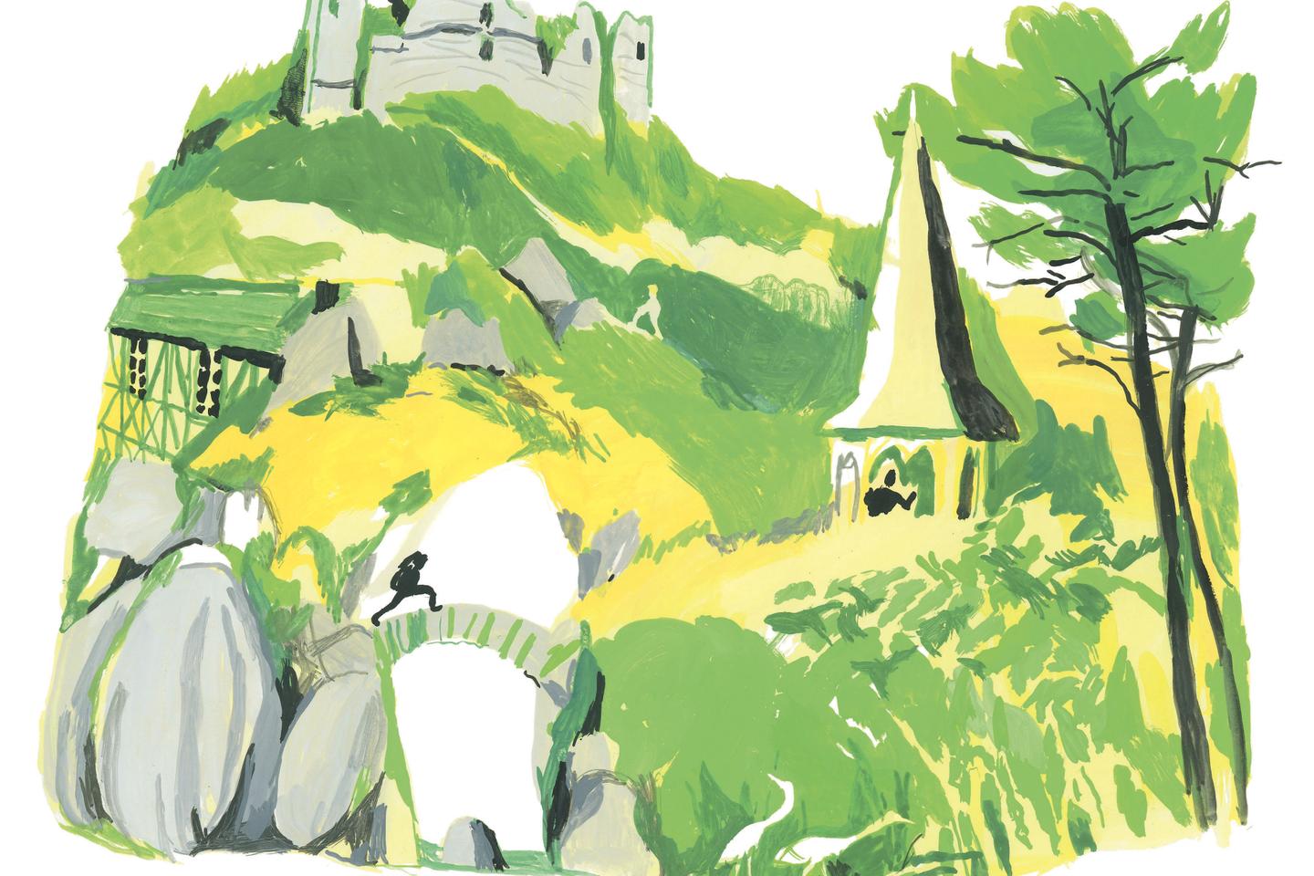 Photo On marche, mais on a un but, on sait qu? la fin il y a une rcompense: Trra Aventura, la chasse aux trsors pour les grands