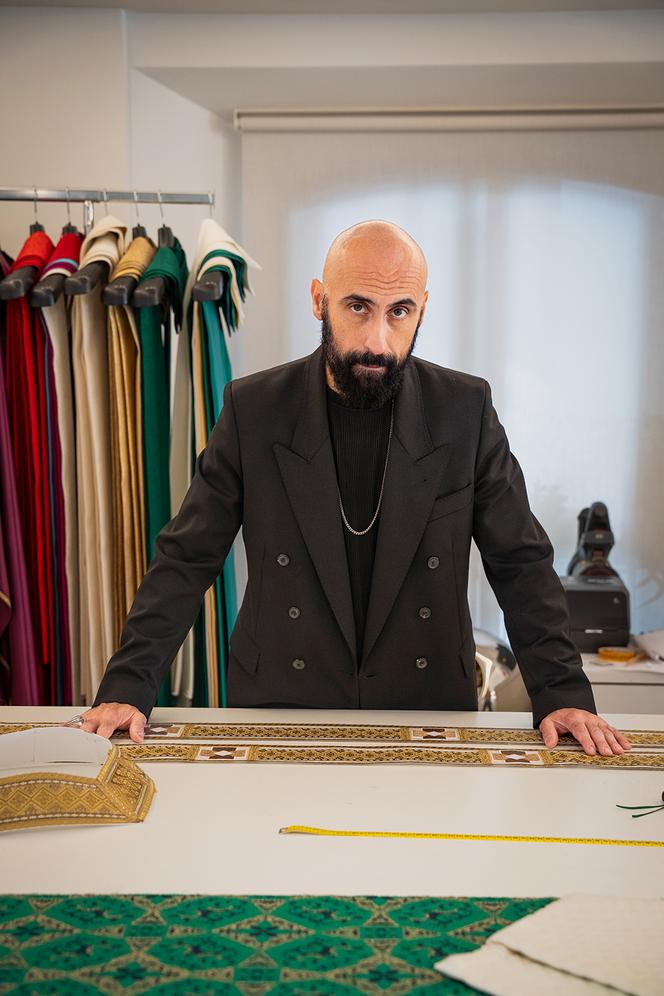 Filippo Sorcinelli in his workshop in Santarcangelo in Romagna, Italy.