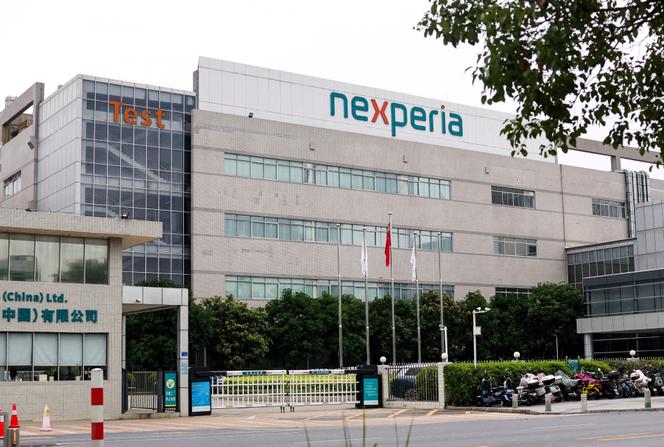 Usine Nexperia, à Dongguan (Chine), le 7 novembre 2025.