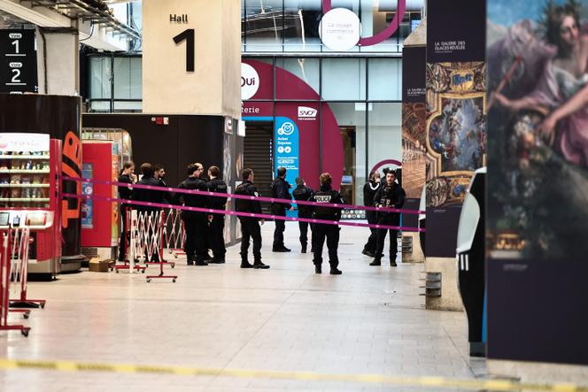 A man injured himself with a knife before being injured by police officers' gunfire on Friday, November 14, at Montparnasse station in Paris.