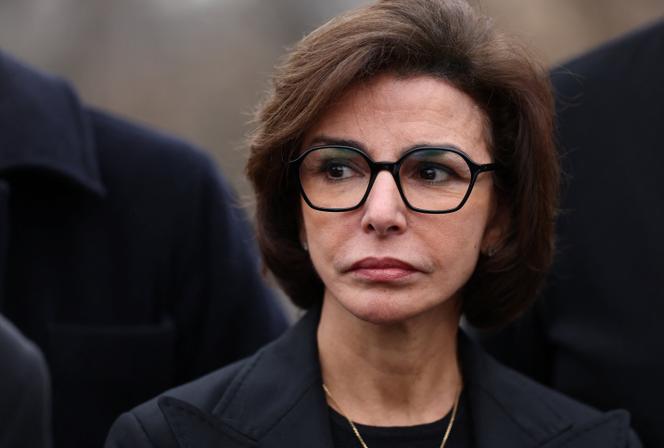 La ministre de la culture, Rachida Dati, lors des festivités organisées pour le 475e anniversaire des bouquinistes, à Paris, le 14&nbsp;novembre 2025.