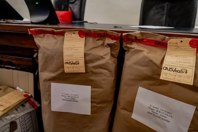 Au tribunal de Bordeaux, à l’occasion du procès de Jennifer Bertrand, le 12 novembre 2025.