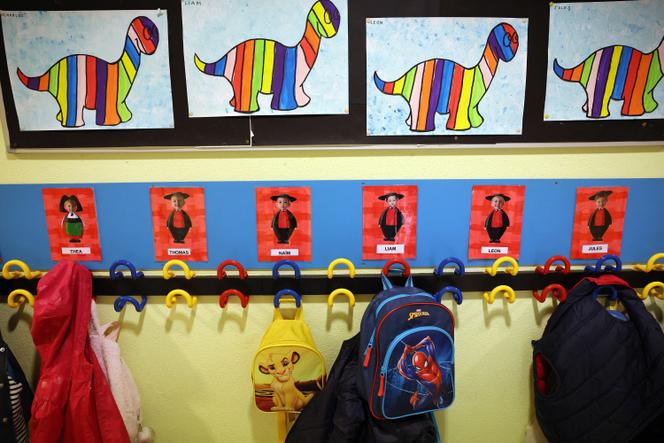 Dans une maternelle, en octobre 2023.