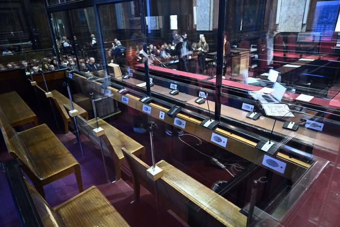 Lors du procès du djihadiste Sammy Djedou, en son absence, devant la cour d’assises de  Bruxelles, le 3 novembre 2025.