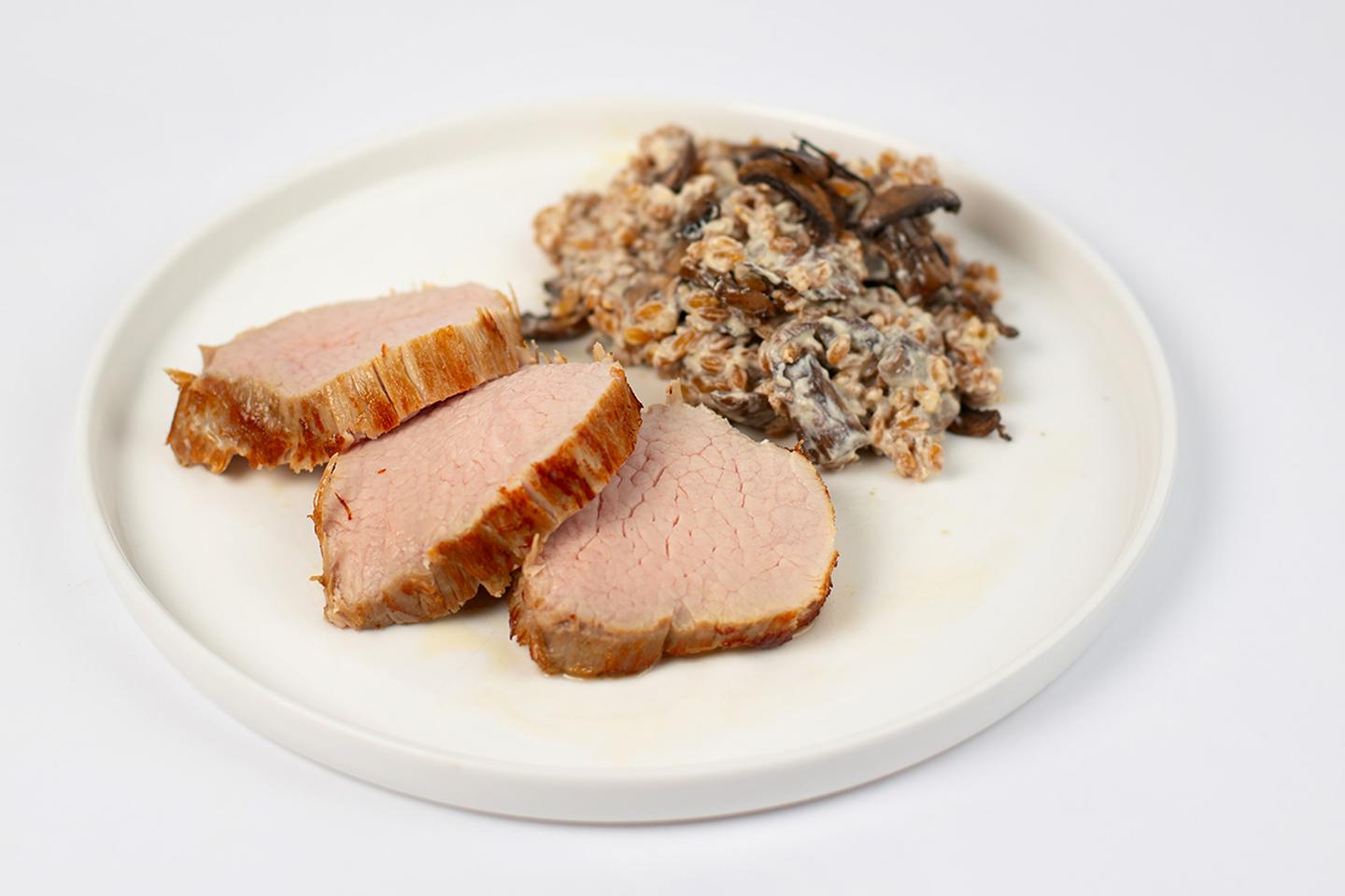 RÃ´ti de veau de laitÂ : la recette de Franck Terrisse et Blandine Loison