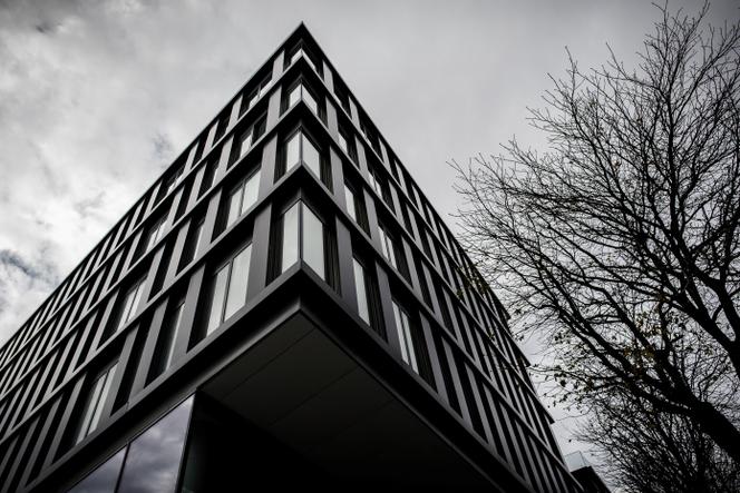 Le siège social du groupe RMC BFM, à Paris, en novembre 2018.