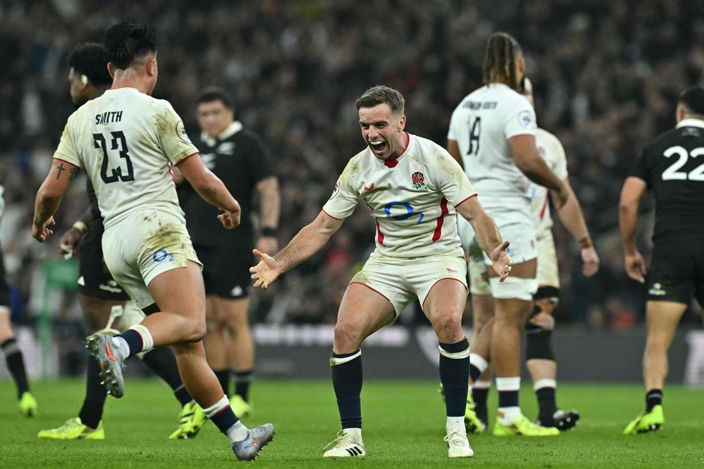 Le XV d’Angleterre s’offre sa première victoire face à la Nouvelle-Zélande depuis 2019