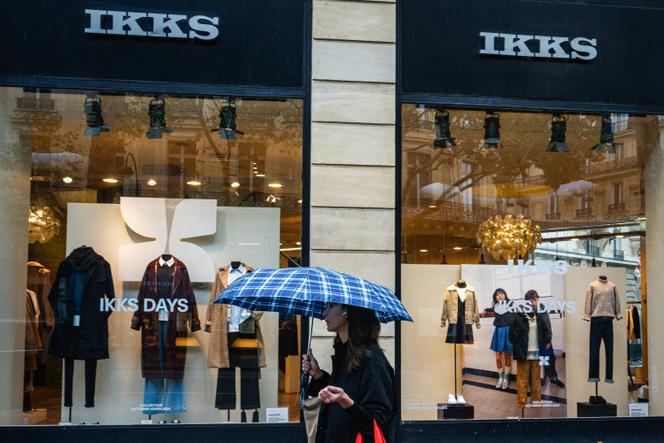 Une boutique IKKS, à Paris, le 3 octobre 2025. 
