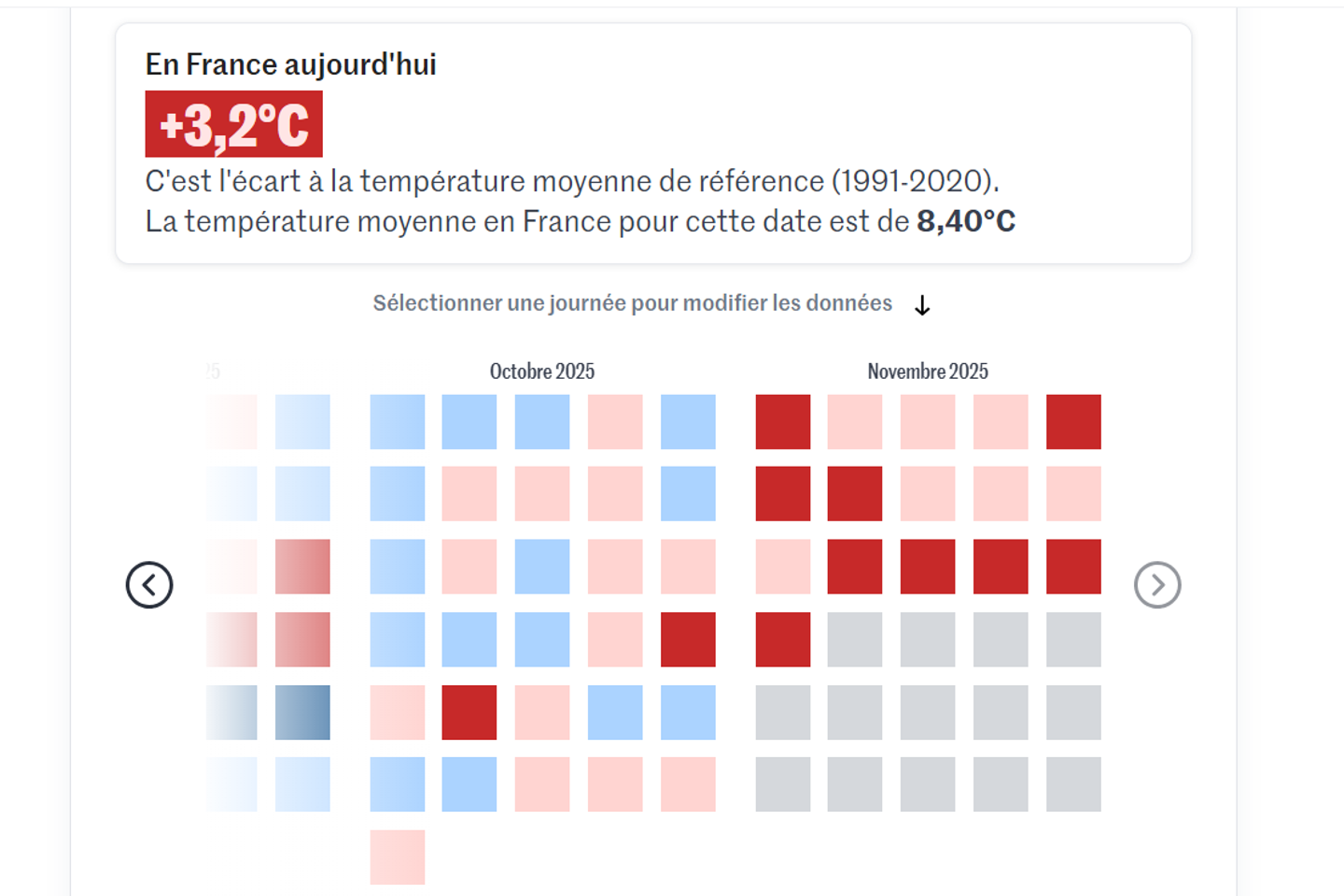 « Le Monde » lance La Météo du climat, pour connaître le temps qu’il fait et comprendre le temps qu’il fera « Le Monde » lance La Météo du climat, pour connaître le temps qu’il fait et comprendre le temps qu’il fera