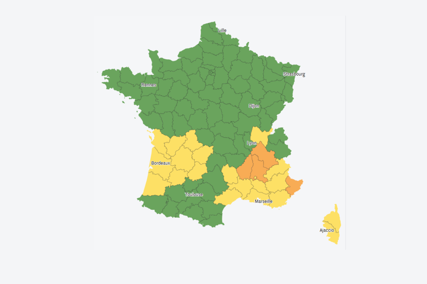 La Drôme, l’Ardèche, l’Isère et les Alpes-Maritimes en vigilance orange pluie-inondation dimanche La Drôme, l’Ardèche, l’Isère et les Alpes-Maritimes en vigilance orange pluie-inondation dimanche
