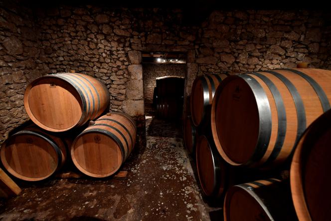 Au Chateau Pré La Lande (AOC sainte-foy-côtes-de-bordeaux), à Sainte-Foy-la-Grande, en Gironde, le 21 septembre 2018. 