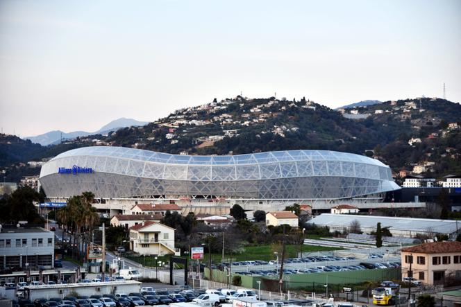 Le stade Allianz Riviera, à Nice, le 18&nbsp;mars 2025.