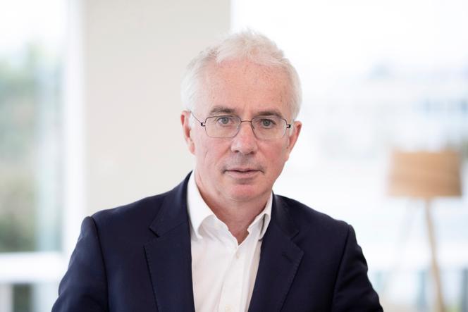 Peter Sands, directeur du Fonds mondial de lutte contre le sida, la tuberculose et le paludisme, Genève, Suisse, en janvier 2020.