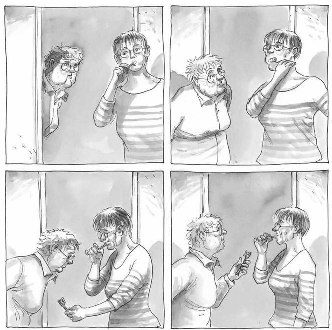 Extrait de « Là où tu vas », d’Etienne Davodeau (Futuropolis, 160 pages).