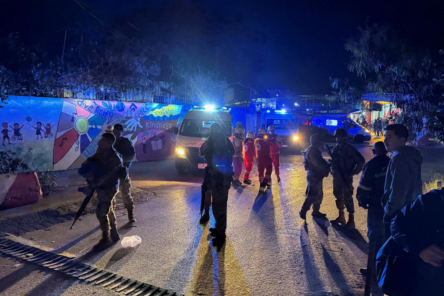 Lebanon says at least 13 killed in Israeli strike on Palestinian refugee camp