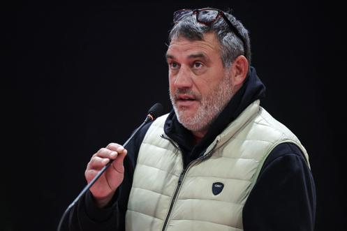 Le président de la Coordination rurale (CR), Bertrand Venteau, à Auch (Gers), le 19 novembre 2025.