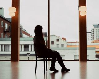 Une ancienne employée de Northvolt, à Skelleftea (Suède), le 22 septembre 2025.