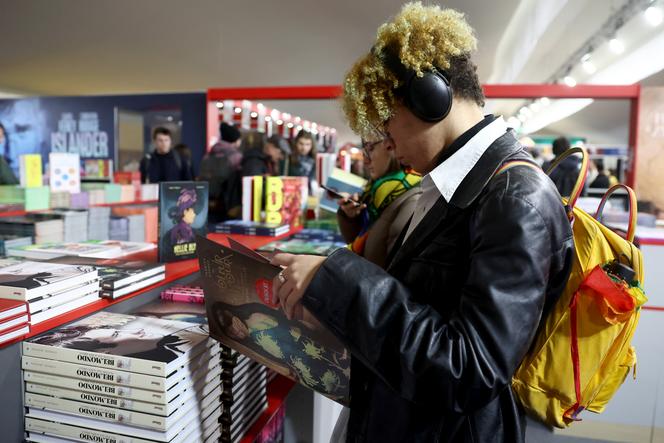 Lors du Festival international de la bande dessinée d’Angoulême, en janvier 2025.